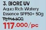 Promo Harga Biore UV Aqua Rich Watery Essence SPF 50 50 gr - Guardian