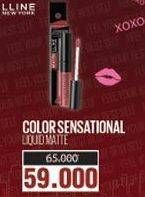 Promo Harga MAYBELLINE Lip Color Sensation Liquid Vivid Matte  - Indomaret