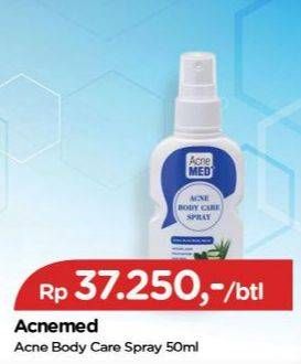 Promo Harga Acne Med Acne Body Care Spray 50 ml - TIP TOP