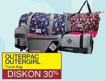 Promo Harga Outerpack/Outergirl Travel Bag  - Yogya