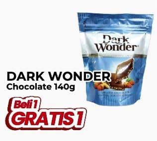 Promo Harga Dark Wonder Chocolate per 10 pcs 14 gr - Yogya