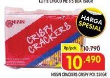 Promo Harga Nissin Crispy Crackers 250 gr - Superindo