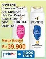 Promo Harga Pantene Shampoo Anti Dandruff, Hair Fall Control, Long Black 290 ml - Indomaret
