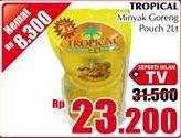 Promo Harga TROPICAL Minyak Goreng 2 ltr - Giant