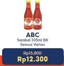 Promo Harga ABC Sambal All Variants 335 ml - Indomaret