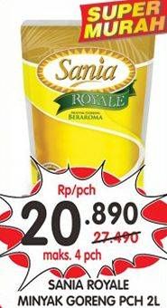 Promo Harga SANIA Minyak Goreng Royale 2 ltr - Superindo
