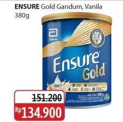 Promo Harga Ensure Gold Wheat Gandum Vanilla, Gandum 380 gr - Alfamidi