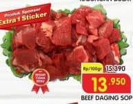 Promo Harga Daging Sop per 100 gr - Superindo