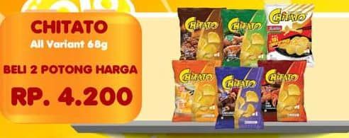 Promo Harga Chitato Snack Potato Chips All Variants 68 gr - Yogya