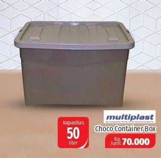 Promo Harga MULTIPLAST Choco Container Box  - Lotte Grosir