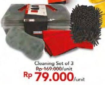 Promo Harga Cleaning Set 3 pcs - Carrefour