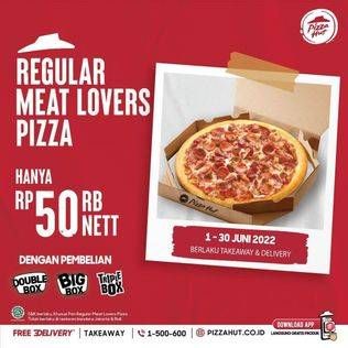 Promo Harga Pizza Hut Regular Meat Lovers Pizza  - Pizza Hut