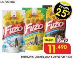 Promo Harga Fuzo Kuaci Original, Milk, Coffee 150 gr - Superindo