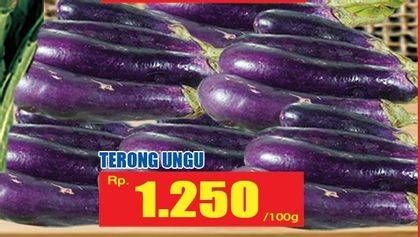 Promo Harga Terong Ungu per 100 gr - Hari Hari