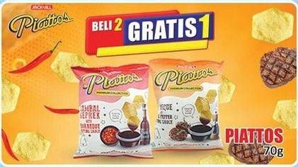 Promo Harga PIATTOS Premium Snack Kentang 70 gr - Hari Hari