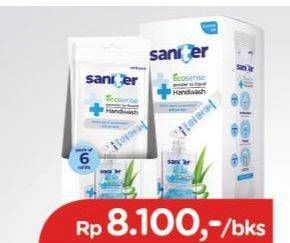Promo Harga SANITER Ecosense Powder To Liquid Handwash Fresh Clean Starter Kit  - TIP TOP
