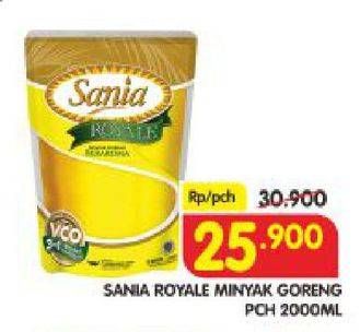 Promo Harga SANIA Minyak Goreng Royale 2 ltr - Superindo