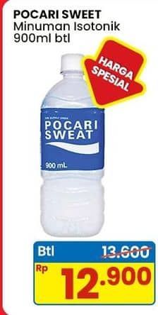 Promo Harga Pocari Sweat Minuman Isotonik Original 900 ml - Indomaret