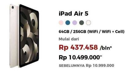 Promo Harga Apple iPad Air 5  - Erafone