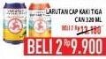 Promo Harga CAP KAKI TIGA Larutan Penyegar Orange, Grape 320 ml - Hypermart