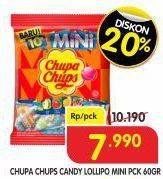 Promo Harga Chupa Chups Lollipop Candy Mini per 10 pcs 6 gr - Superindo