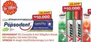 Promo Harga Cap Lang VFresh Aromatherapy Original, Hot, Lavender 8 ml - Alfamart