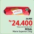 Promo Harga Regal Marie Superior 230 gr - Alfamidi