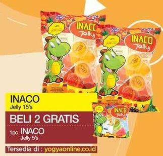 Promo Harga INACO Mini Jelly per 15 cup 15 gr - Yogya