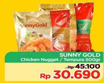 Promo Harga Sunny Gold Chicken Nugget/ Tempura  - TIP TOP