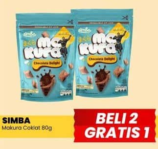 Promo Harga Simba Makura Cokelat 80 gr - Yogya