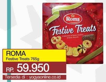 Promo Harga ROMA Festive Treats 765 gr - Yogya