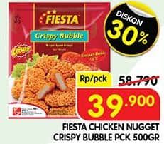 Promo Harga Fiesta Naget Crispy Bubble 500 gr - Superindo