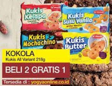 Promo Harga KOKOLA Cookies All Variants 218 gr - Yogya