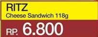 Promo Harga RITZ Sandwich Cheese 118 gr - Yogya