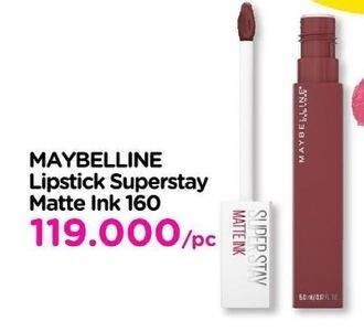 Promo Harga MAYBELLINE Super Stay Matte Ink Mover  - Watsons