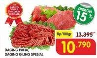 Promo Harga Daging Paha, Daging Giling Spesial  - Superindo