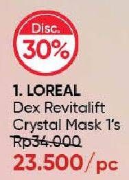 Promo Harga Loreal Revitalift Micro-Essence Mask Crystal 25 gr - Guardian