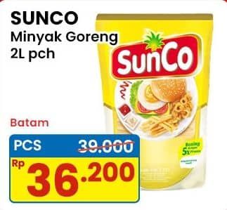 Promo Harga Sunco Minyak Goreng 2000 ml - Indomaret