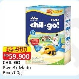 Promo Harga MORINAGA Chil Go Bubuk 3+ Madu 700 gr - Alfamart