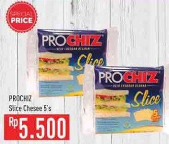 Promo Harga PROCHIZ Slices 5 pcs - Hypermart