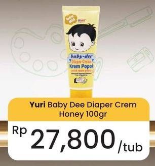 Promo Harga Yuri Diapers Cream 100 gr - Carrefour