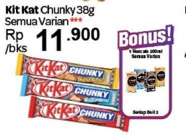 Promo Harga KIT KAT Chunky All Variants 38 gr - Carrefour