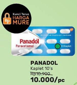 Promo Harga PANADOL Paracetamol 10 pcs - Guardian