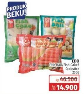 Promo Harga EDO Fish Ball/Fish Cake/Crabstick 250g  - Lotte Grosir
