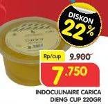 Promo Harga INDOCULINAIRE Products Carica Dieng 220 gr - Superindo