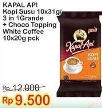 Promo Harga Kapal Api Kopi Susu per 10 sachet 31 gr - Indomaret