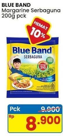 Promo Harga Blue Band Margarine Serbaguna 200 gr - Indomaret