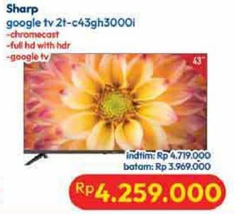 Promo Harga Sharp 2T-C43GH3000i  - Hypermart