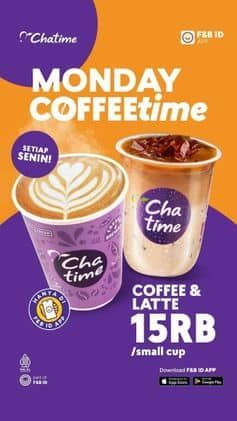 Promo Harga Monday Coffee Time  - Chatime