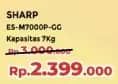 Promo Harga Sharp ES-M7000P-GG 7kg Megamouth Series  - Yogya